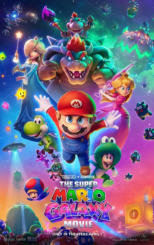 Movie Poster: The Super Mario Galaxy Movie
