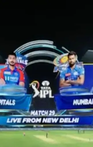 Movie Poster: IPL 2025 M29: DC vs MI