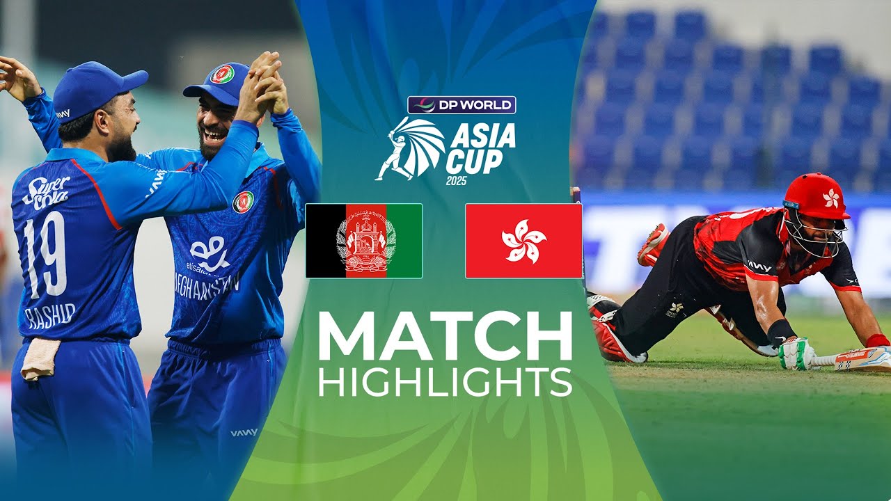 Match 1 | Afghanistan vs Hong Kong
