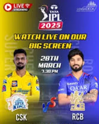 IPL 2025 M08: CSK vs RCB