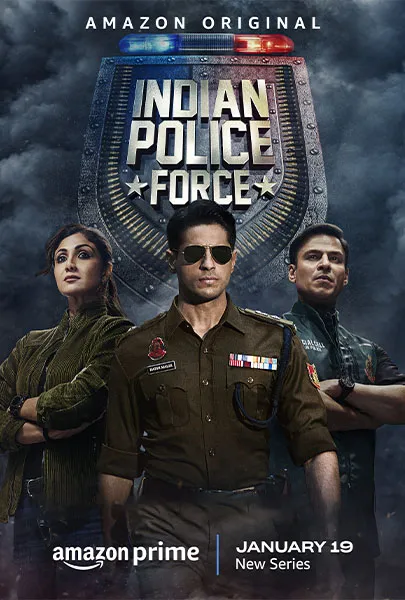 TV series poster: Indian Police Force
