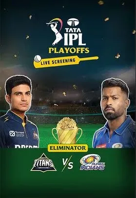 Movie Poster: IPL 2025 Eliminator: GT vs MI