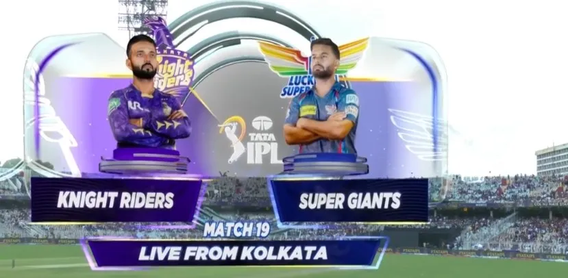 IPL 2025 M19: KKR vs LSG