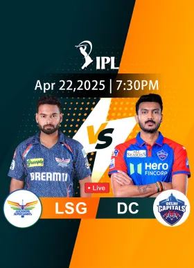 IPL 2025 M40: LSG vs DC - Movie free on Castle