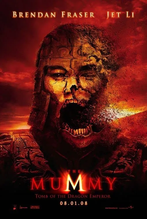 Movie Poster: The Mummy: Tomb of the Dragon Emperor