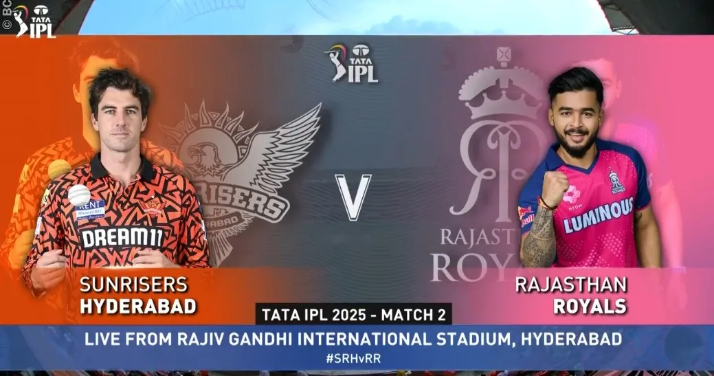 IPL 2025 M02: SRH vs RR