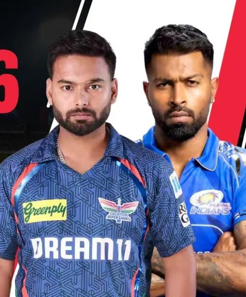 Movie Poster: IPL 2025 M16: LSG vs MI