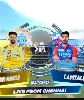 Movie Poster: IPL 2025 M17: CSK vs DC