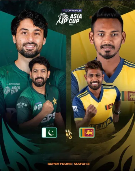Super Fours, Match 3 | Pakistan vs Sri Lanka