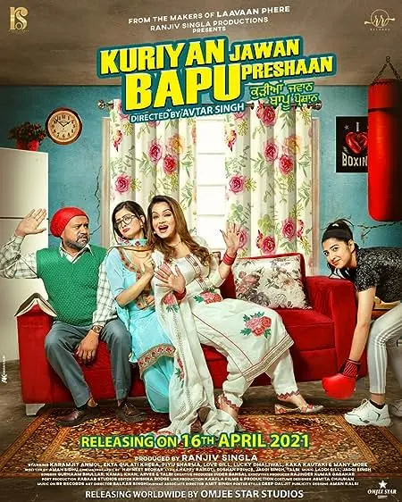 Movie Poster: Kuriyan Jawan Bapu Preshaan