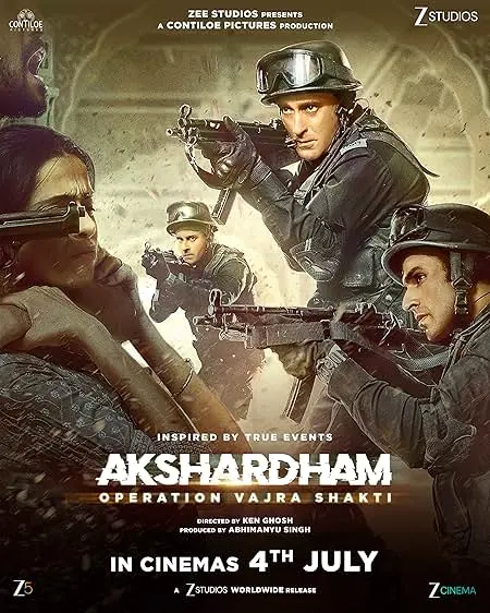 Movie Poster: Akshardham: Operation Vajra Shakti