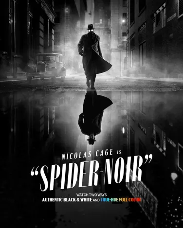 Spider-Noir [Authentic Black and White]