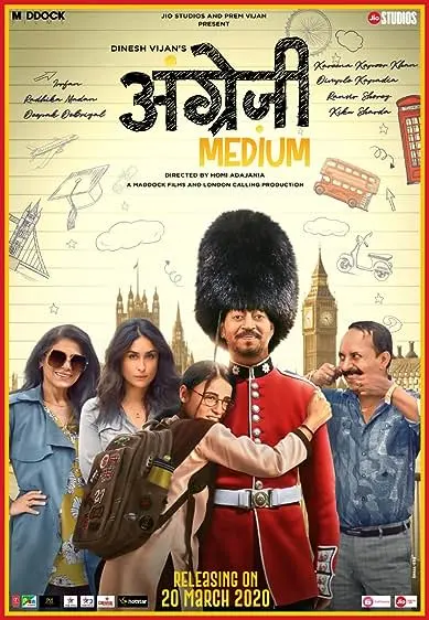 Movie Poster: Angrezi Medium