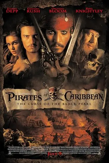 Movie Poster: Pirates of the Caribbean: The Curse of the Black Pearl