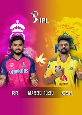 IPL 2026 Match 3 RR vs CSK - Movie free on Castle