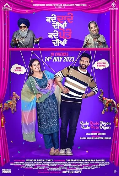 Movie Poster: Kade Dade Diyan Kade Pote Diyan