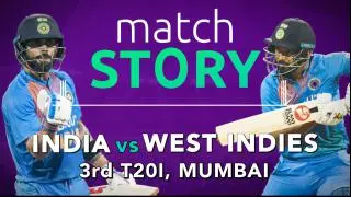 IND v WI, 3rd T20I, Match Story: King Kohli drives India to a series