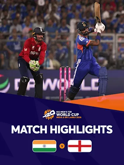 Movie Poster: ICC Men's T20WC 2026 - 2nd Semi-Final India vs England