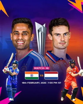 India v Netherlands | Men's T20 World Cup 2026 - Movie free on Castle