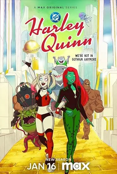 TV series poster: Harley Quinn