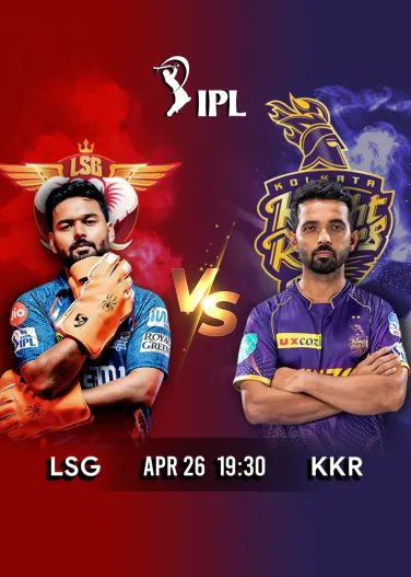 IPL 2026 Match 38 LSG vs KKR