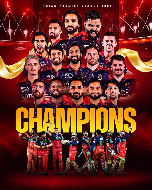 Movie Poster: IPL 2026 Match 74 Final – RCB vs GT