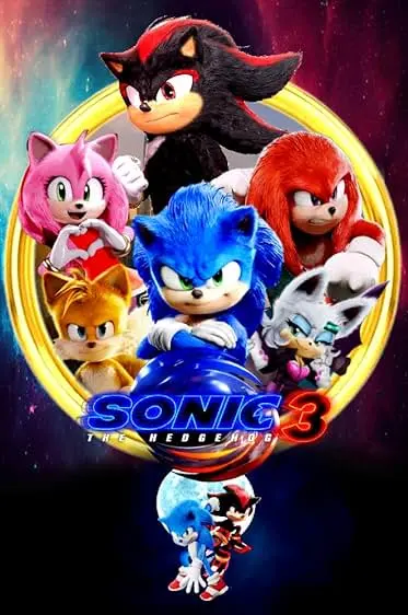 Movie Poster: Sonic the Hedgehog 3