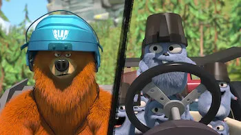 E57.Bear Behind The Wheel