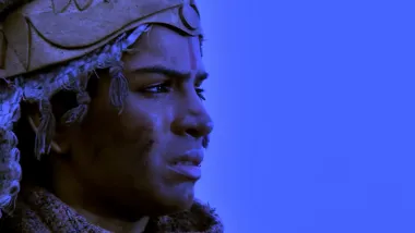 E226.Bhishma rests on a bed of arrows