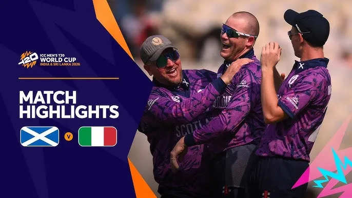 Movie Poster: Scotland v Italy | T20WC 2026