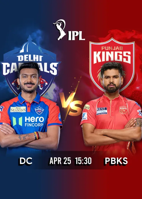 Movie Poster: IPL 2026 Match 35 DC vs PBKS