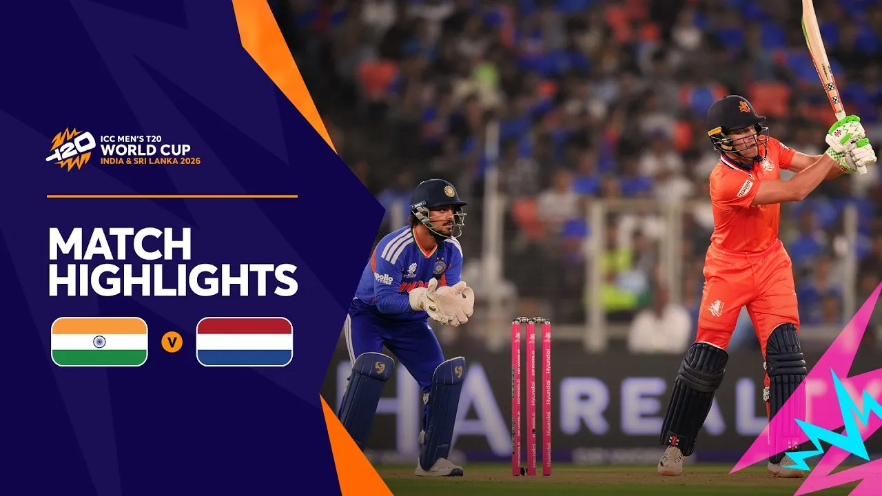Movie Poster: India v Netherlands | Men's T20 World Cup 2026