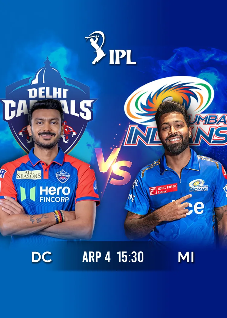 Movie Poster: IPL 2026 Match 8 DC VS MI