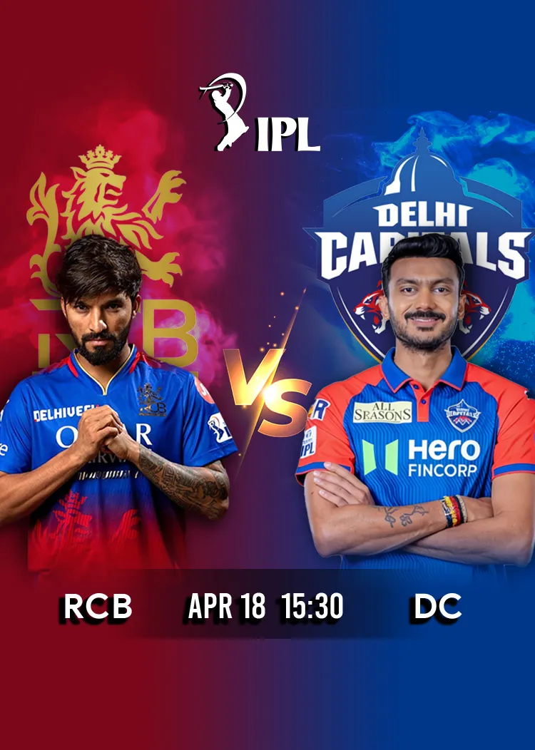 Movie Poster: IPL 2026 Match 26 RCB vs DC
