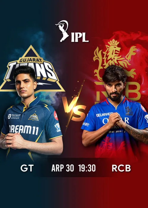 Movie Poster: IPL 2026 Match 42 GT vs RCB
