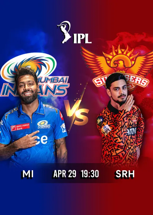 Movie Poster: IPL 2026 Match 41 MI vs SRH