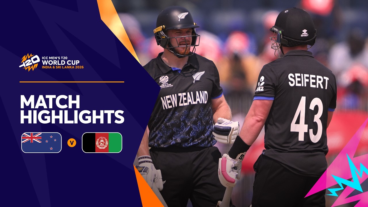 New Zealand v Afghanistan | Men’s T20 World Cup 2026