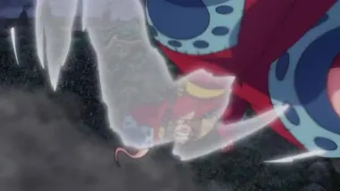E914.Finally Clashing! The Ferocious Luffy vs. Kaido!