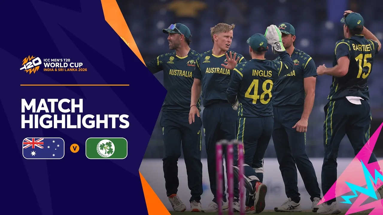 Movie Poster: Australia v Ireland | Men’s T20 World Cup 2026