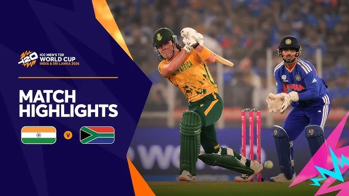 Movie Poster: India v South Africa | T20WC 2026
